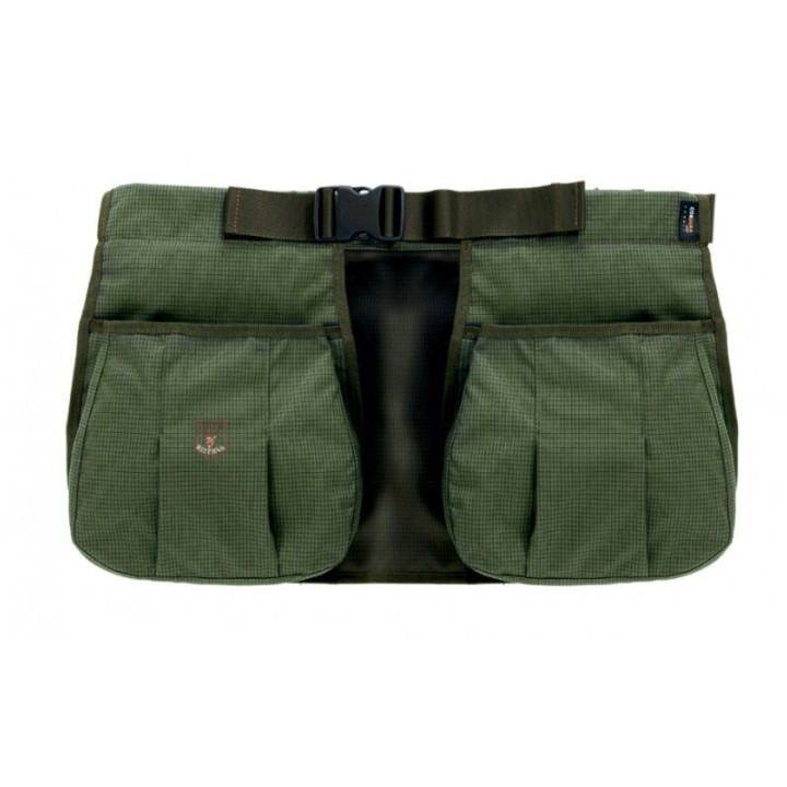 Trisacca Riserva Sporting in Cordura Ripstop: quattro tasche frontali e carniere resinato.