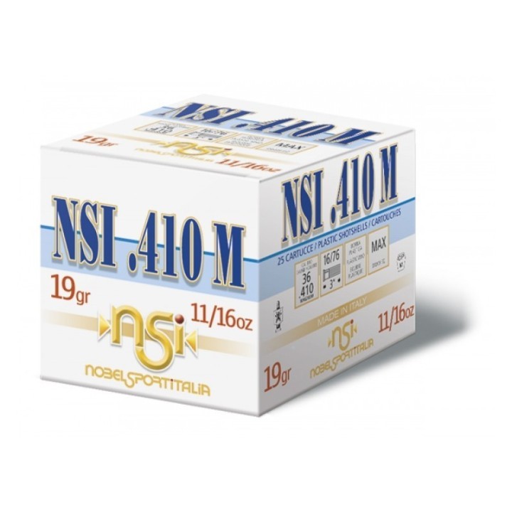 Cartuccia NSI .410 MAGNUM HP Nobel Sport