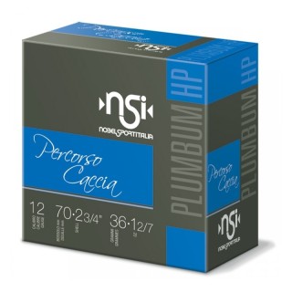 Cartuccia cal.12 Percorso Caccia HP Nobel Sport