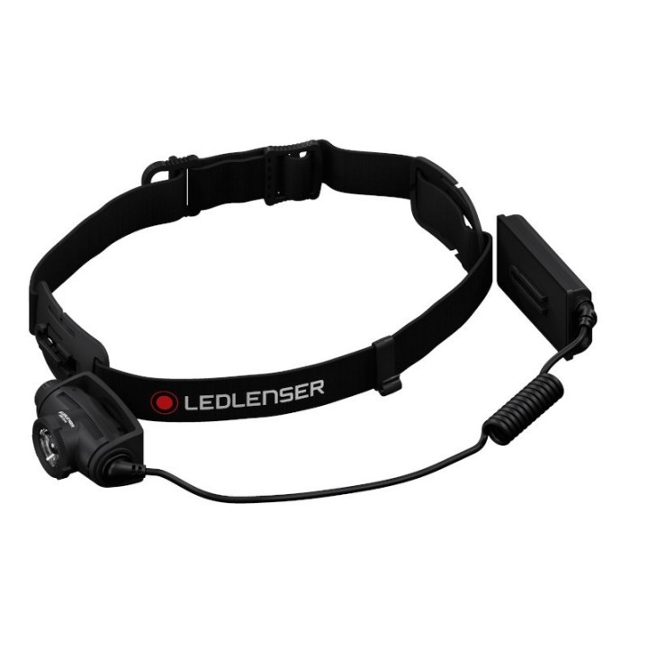 Lampada frontale Ledlenser H5R Core 500 Lumen, 200m, IP67, testa rotante e regolazione continua.