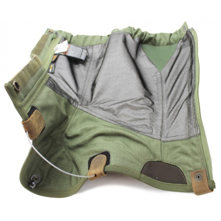 Ghette ergonomiche in cordura e pelle Riserva