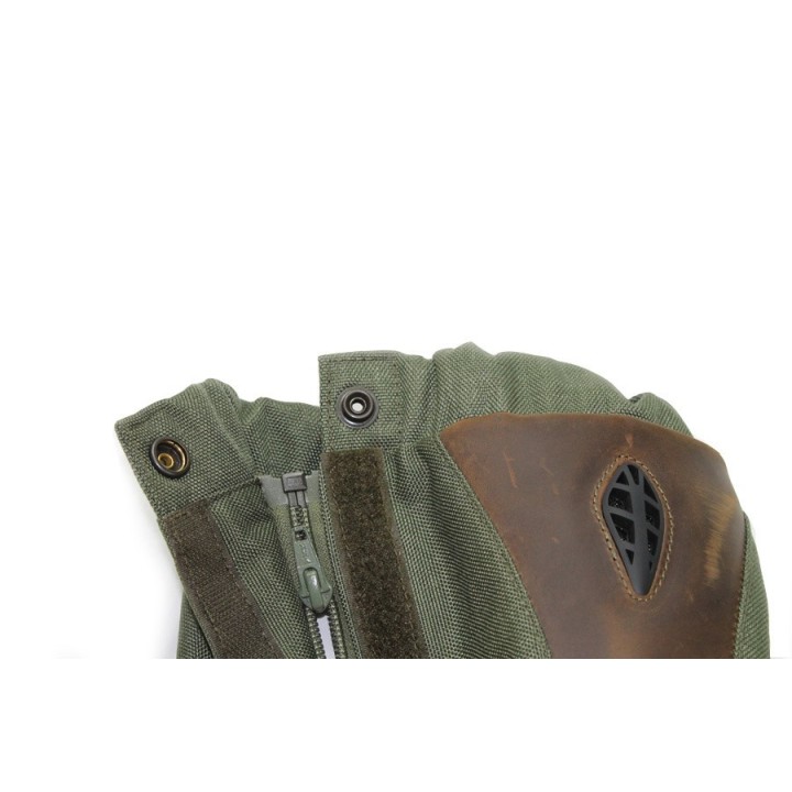 Ghette ergonomiche in cordura e pelle Riserva