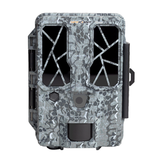 Fototrappola SpyPoint FORCE PRO 30MP, Video 4K, 0,2s, 54 LED invisibili, Range 34m.