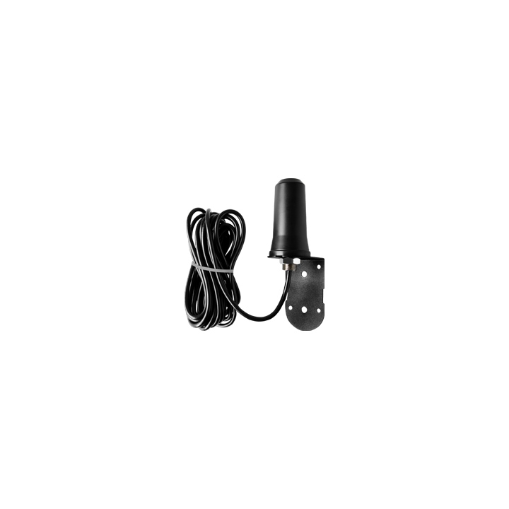 Antenna 4G/LTE SpyPoint per potenziamento segnale su fototrappole, cavo 4,5m e staffa metallica.