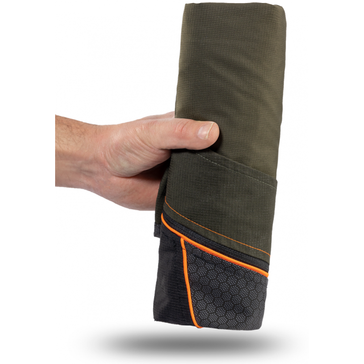 Gilet Sniper Trabaldo bordatura Arancio Flou
