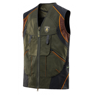 Gilet Sniper Trabaldo bordatura Arancio Flou