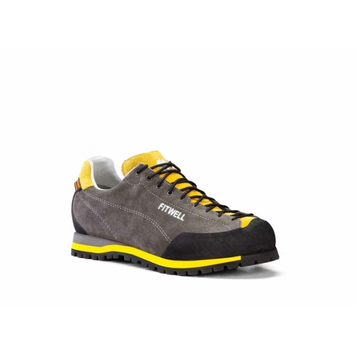 Scarpe da trekking e tempo libero Fitwell Funky Grey Yellow