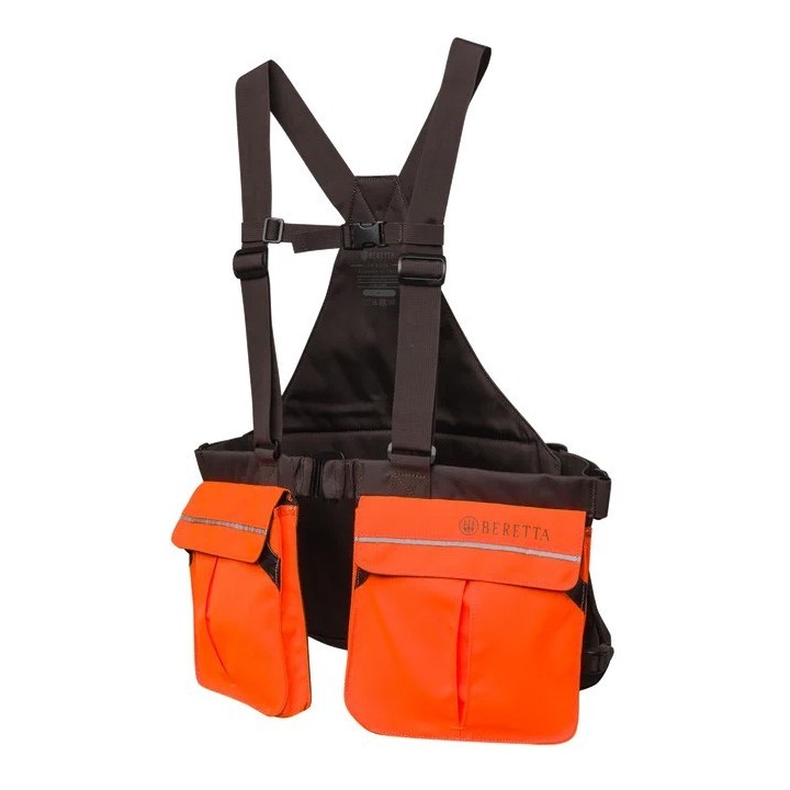 Trisacca Strap EVO Beretta per caccia, con carniere lavabile e sistema di regolazione completo.