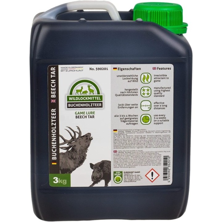 Catrame vegetale per ungulati 3Kg. Eurohunt