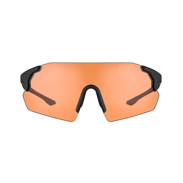 Occhiali da tiro Beretta Challenge EVO con nasello regolabile e lenti Viola/Orange.