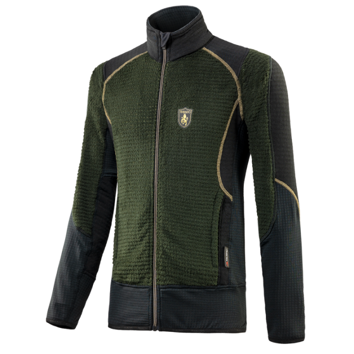 Maglia termica Trabaldo CAMP: mid-layer in Polartec High Loft e Power Air, ideale per la montagna