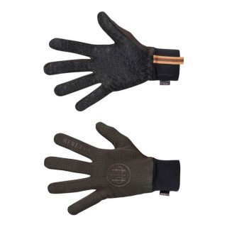 Guanti termici Beretta Hardface Polartec Brown Bark, con touch-screen e grip antiscivolo.
