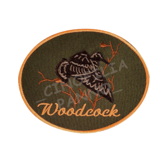 Patch Ricamata Woodcock