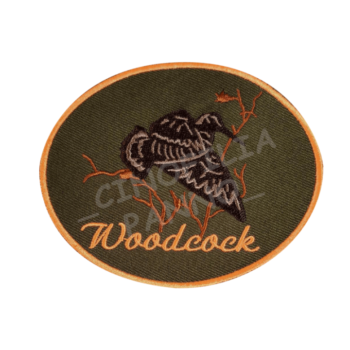 Patch Ricamata Woodcock