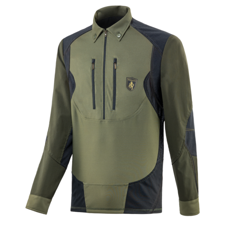Camicia Trabaldo Endurance bordatura nera