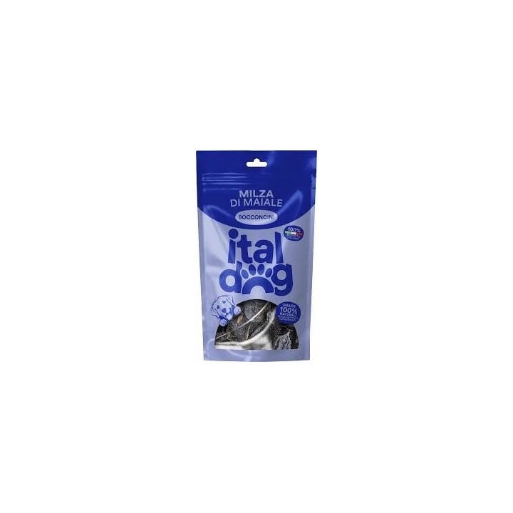 Italdog Milza di Maiale per Cani – Snack Masticabile 100% Naturale