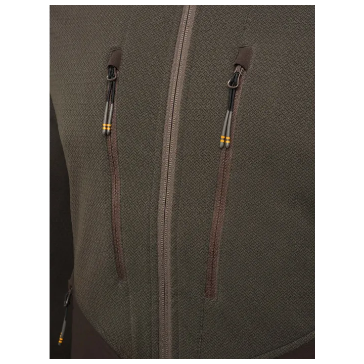 Pile Beretta RUPICAPRA: pile body mapping con stampa in ceramica, slim fit e foro per il pollice