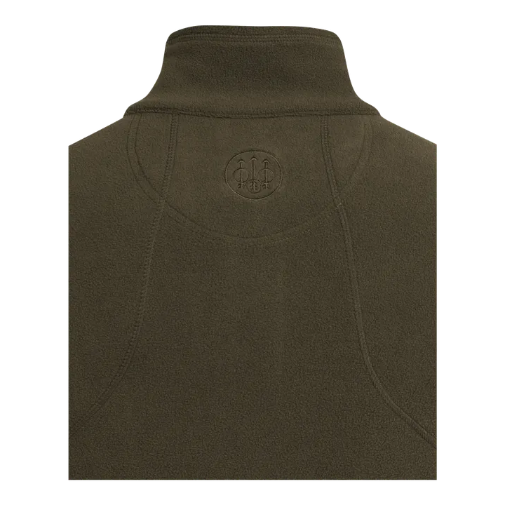 Felpa Beretta con mezza zip e logo HP