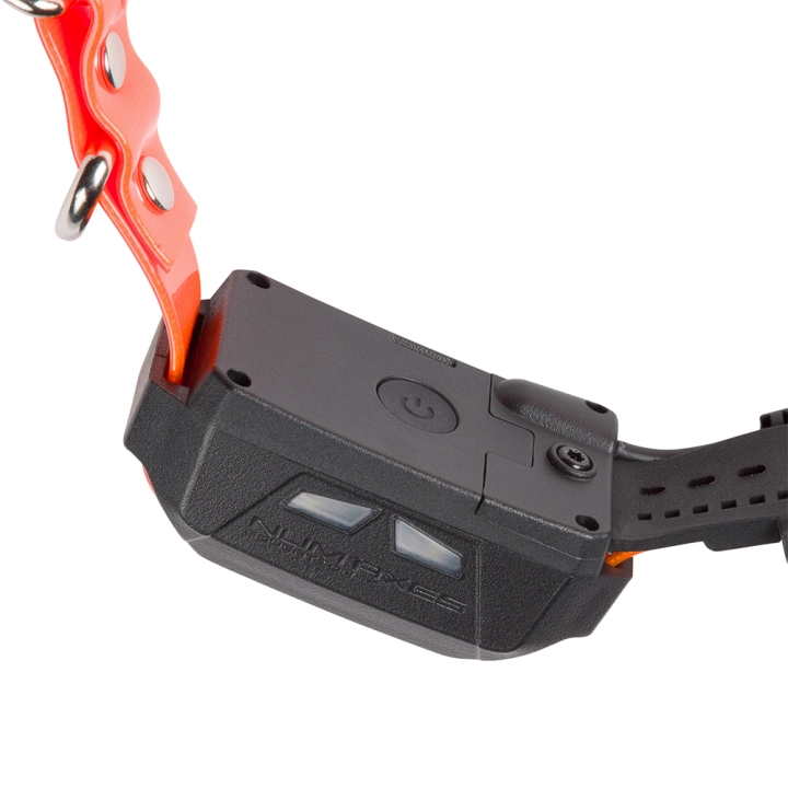 Collare aggiuntivo Canicom GPS Mini per tracciamento multi-satellitare (GPS/GALILEO) e vibrazione.