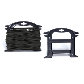 Avvolgi filo Art. 887 con maniglia. Robusto riavvolgitore per cordino da 3mm, capacità 40 mt.