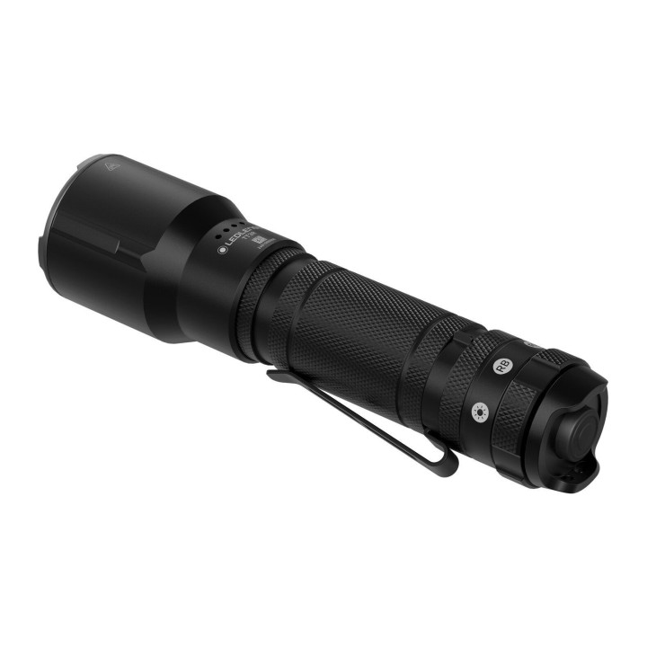 Torcia Ledlenser TT3R (1900 lm), tattica e robusta (IP68). Luce rossa/blu, Strobo