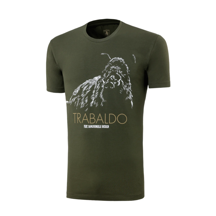 T-shirt tecnica Trabaldo Identity C20 con stampa Wild Boar per la caccia al cinghiale