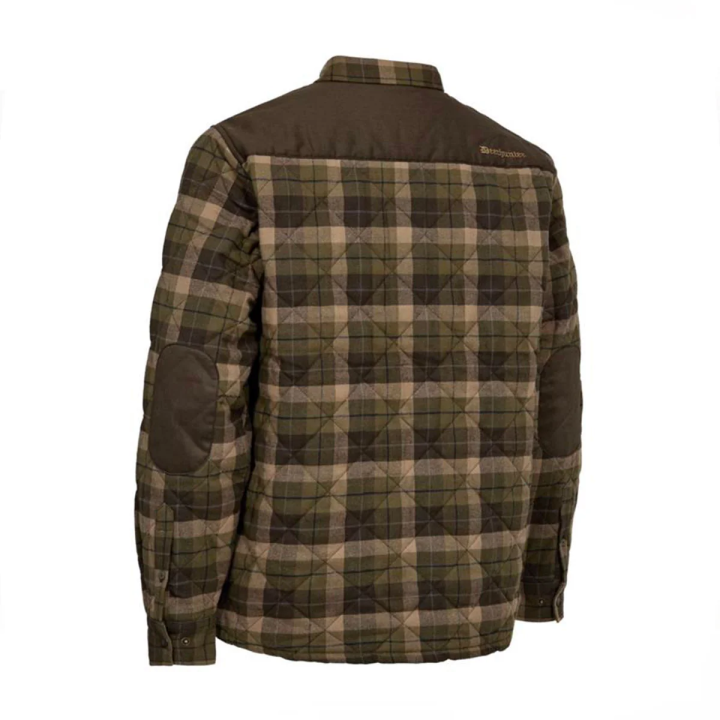 Giacca camicia imbottita Deerhunter Elbert in cotone spazzolato con isolamento DEER-TEX Temp