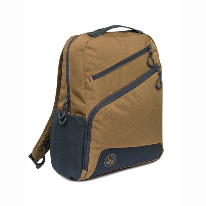 Zaino da caccia Beretta Gamekeeper EVO nella colorazione Otter/Ebony in tessuto tecnico resistente.