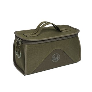 Borsa porta cartucce Beretta GameKeeper EVO 100 pz bicolore Verde muschio e marrone corteccia.