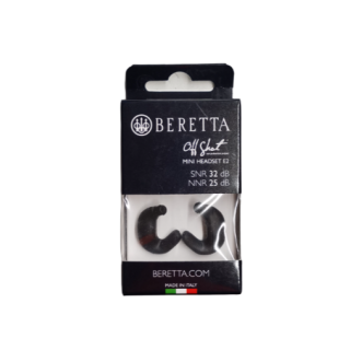 Beretta Auricolari Mini Headset E2 per la protezione acustica da caccia e tiro sportivo.