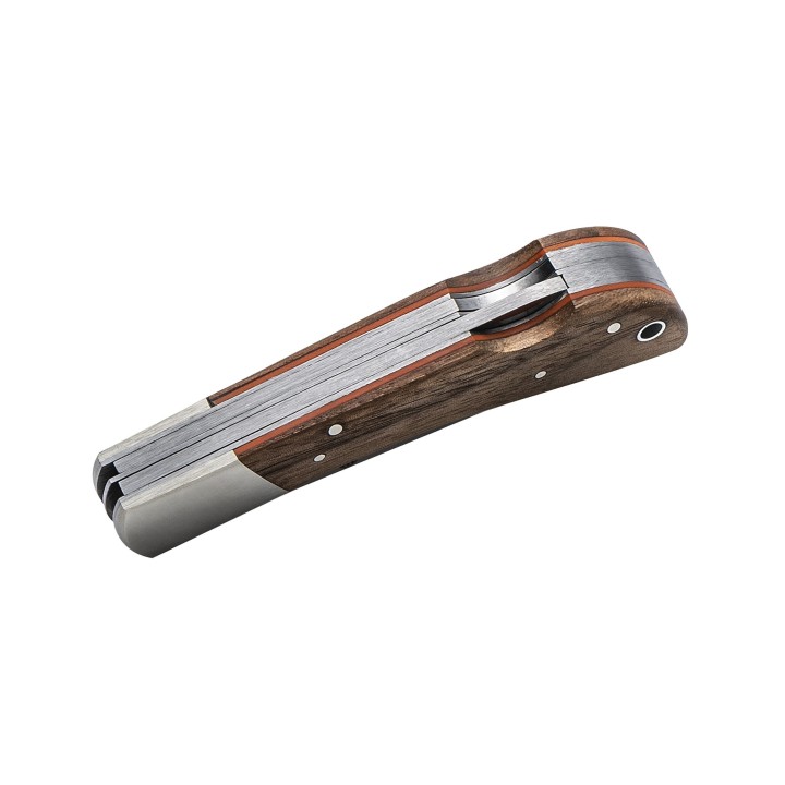 Coltello pieghevole Beretta Nyala con lama in acciaio 440C, gancetto per volatili e manico in noce e G10.