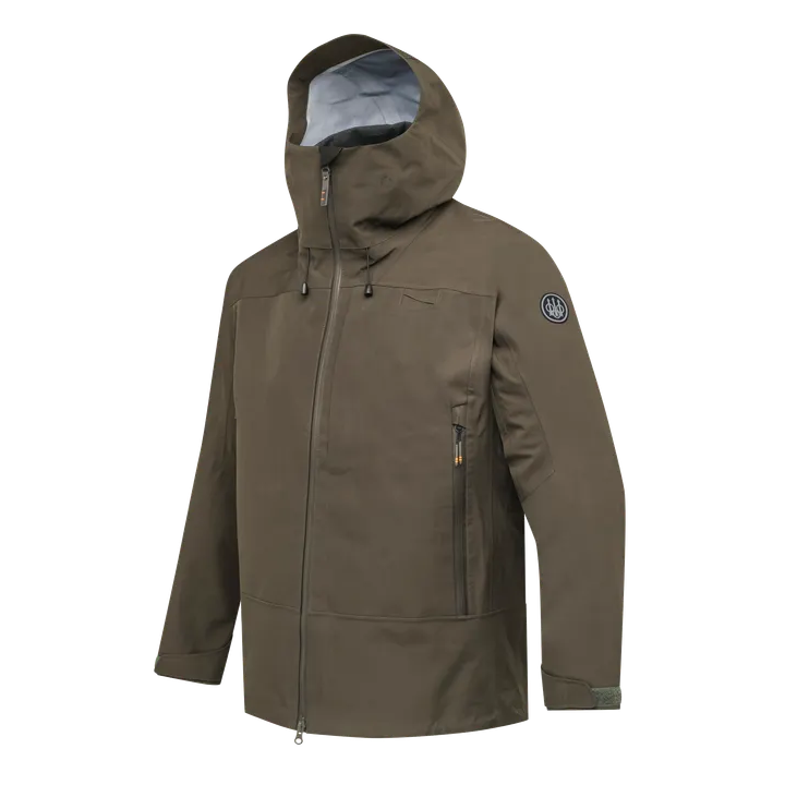 Giacca uomo da caccia Beretta Ascend 3L impermeabile in tessuto laminato a 3 strati.