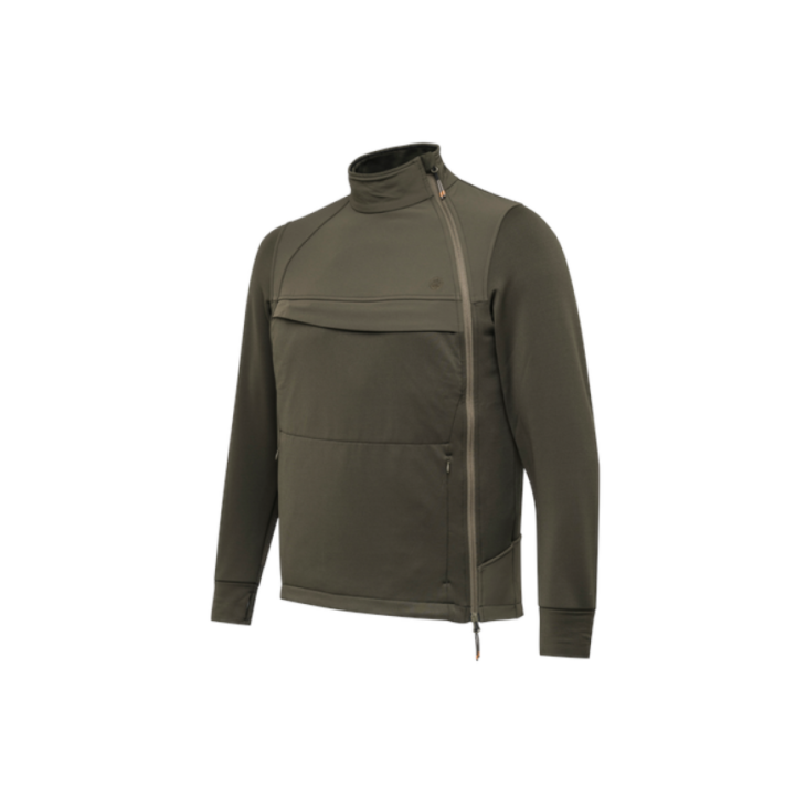Beretta Anorak BinoStash Fleece con tasca porta binocolo e rinforzi sulle spalle.