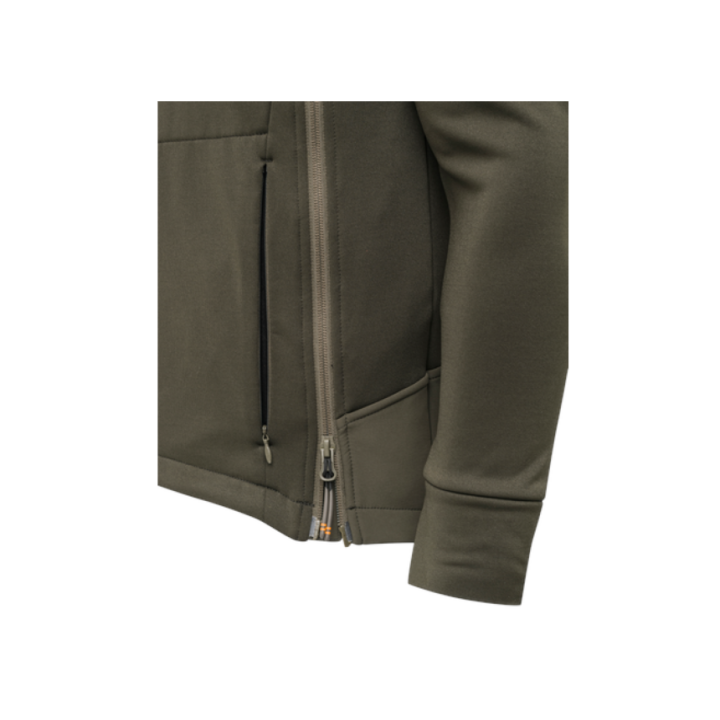 Beretta Anorak BinoStash Fleece con tasca porta binocolo e rinforzi sulle spalle.