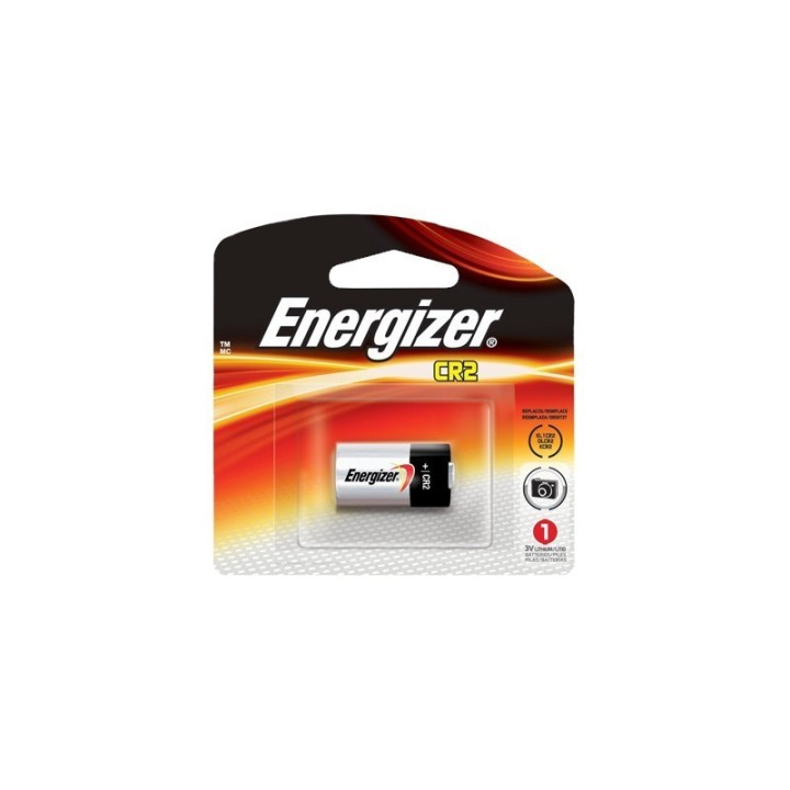 Batteria Energizer CR2 Litio 3V per fotocamere, allarmi e torce, blister 1 pezzo.