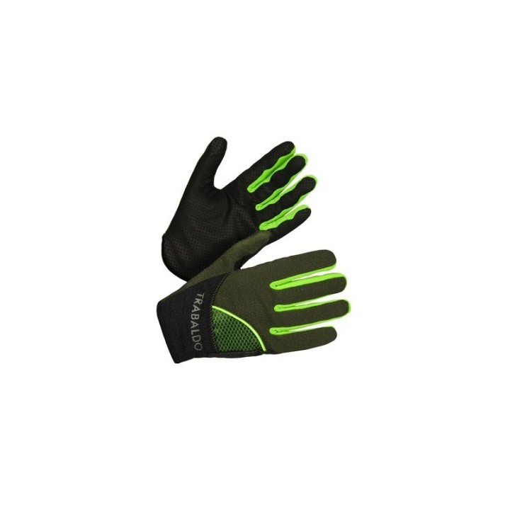 Guanti Gladius Trabaldo in KETRATEX stretch e palmo in eco-pelle traforata.