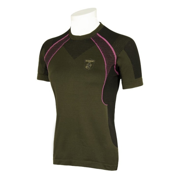 Maglia Intima Donna GAIA Trabaldo in DRYARN, Seamless, Bodymapping, ideale per mezza stagione.