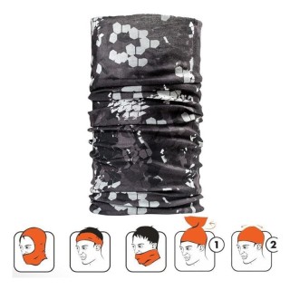 Paracollo Multiscarf Pixel Camo Grey