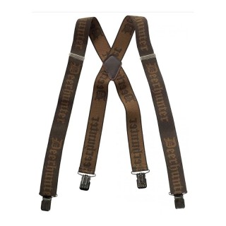 Bretelle elastiche Deerhunter con logo e robusti fermagli in metallo