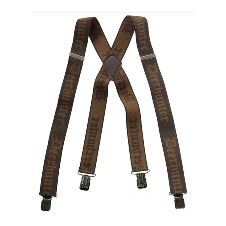 Bretelle elastiche Deerhunter con logo e robusti fermagli in metallo