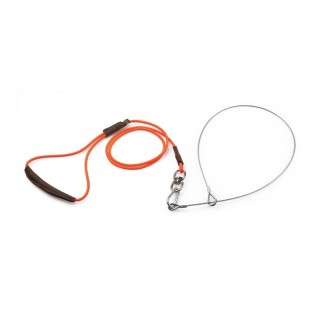 Corda da traino Riserva R1836 (2,5mt) in Nylon/Metallo Arancio Fluo: gancio girevole antitorsione